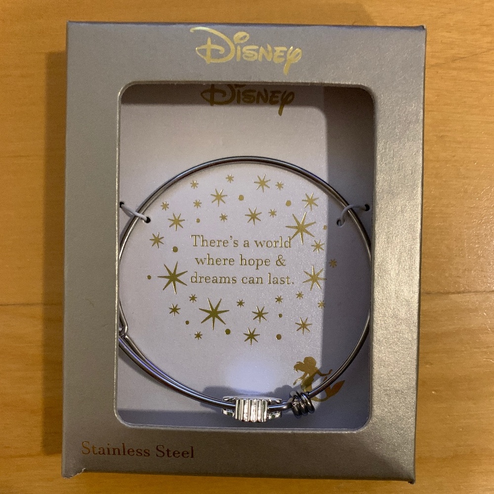 Women Alex and Ani Disney themed bracelet - Ariel Little Mermaid